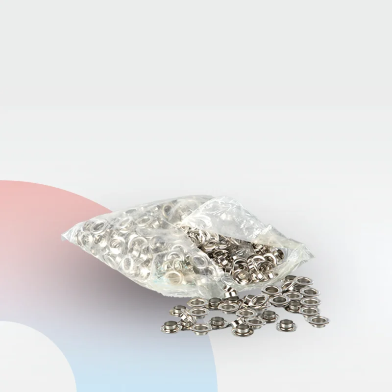 حلق تخريم 10 ملي مكبس شبه اتوماتيك/كيس*100قطعة